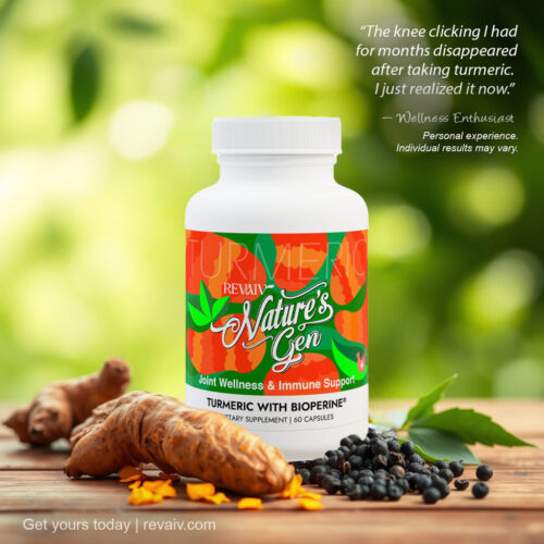 Turmeric with BioPerine® (Black Pepper Fruit Extract) Supplement (60 Capsules)