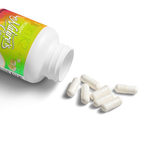 Vitamin K2 + D3 Supplement (60 Capsules)